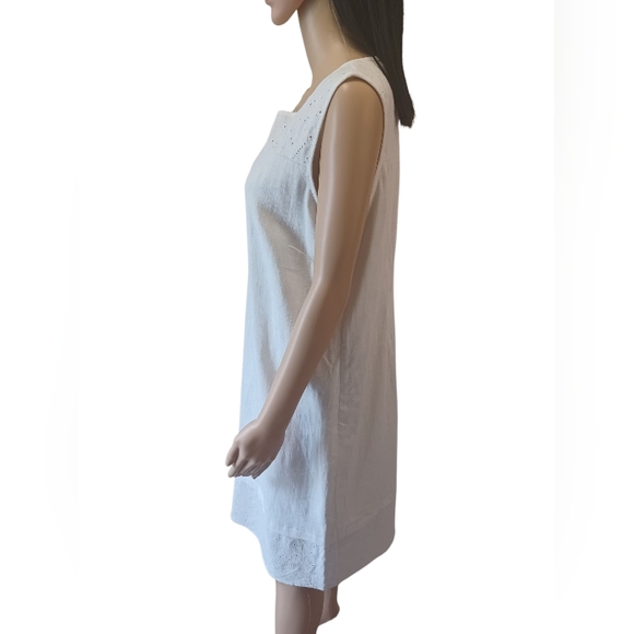 NWT Dana Buchman Linen Dress Women's Size 14 - Picture 3 of 11